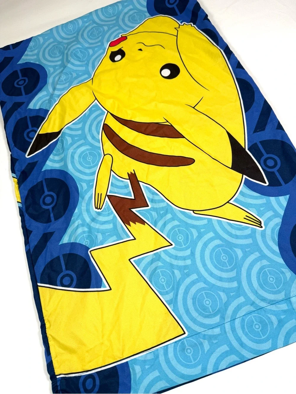 POKÉMON Pikachu Reversible Standard‎ Pillowcase Anime Nintendo Gamer Nostalgia